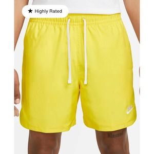 Nike Sportswear Yellow Club Nylon Shorts- Men’s Size XL